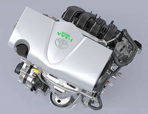 Motor 
 Motor de 1,3 litros con sistema Dual VVT-i que optimiza la sincronización de válvulas, para una respuesta rápida y potente con un menor consumo de combustible.